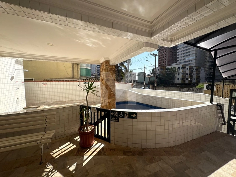 Apartamento vista mar, 2 dormitórios, 1 vaga, Aviação, Praia Grande: 25ª foto da galeria de imagens do imóvel