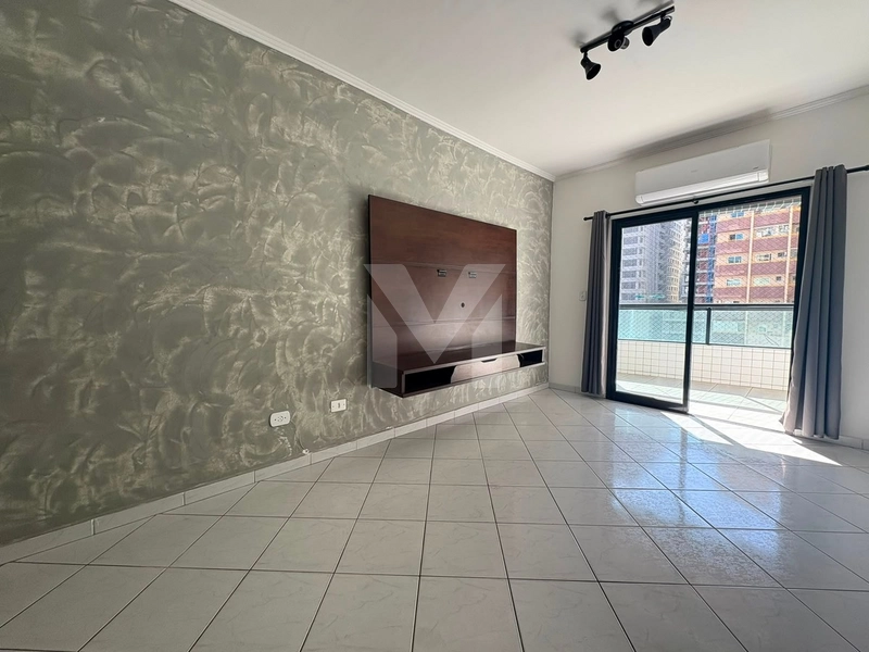 Apartamento vista mar, 2 dormitórios, 1 vaga, Aviação, Praia Grande: 4ª foto da galeria de imagens do imóvel