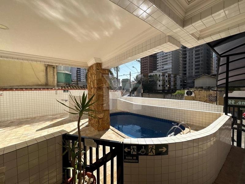 Apartamento vista mar, 2 dormitórios, 1 vaga, Aviação, Praia Grande: 24ª foto da galeria de imagens do imóvel