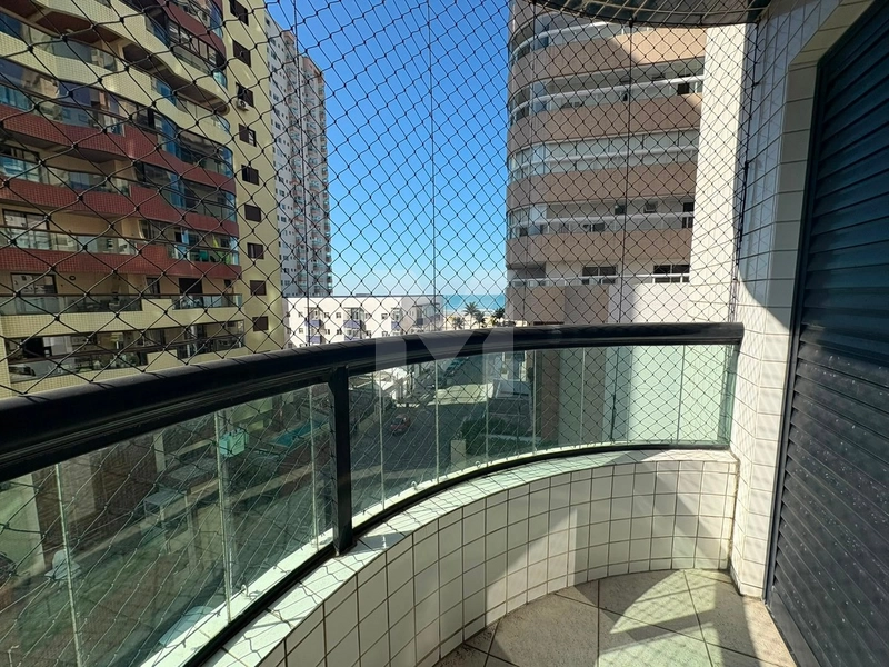 Apartamento vista mar, 2 dormitórios, 1 vaga, Aviação, Praia Grande: 12ª foto da galeria de imagens do imóvel
