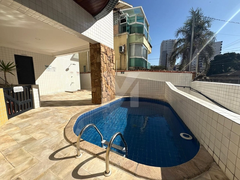 Apartamento vista mar, 2 dormitórios, 1 vaga, Aviação, Praia Grande: 2ª foto da galeria de imagens do imóvel