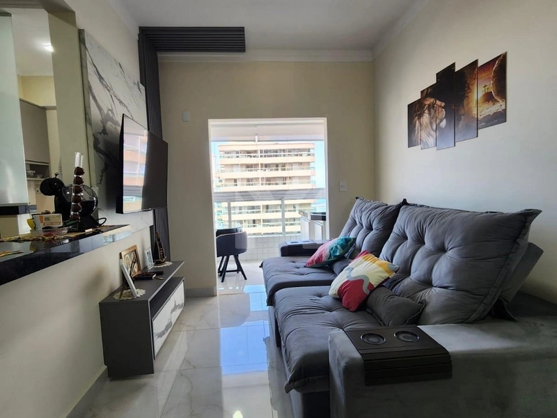 Apartamento vista mar, 2dormitórios, 1suíte, 1vaga, Tupi, Praia Grande: 3ª foto da galeria de imagens do imóvel