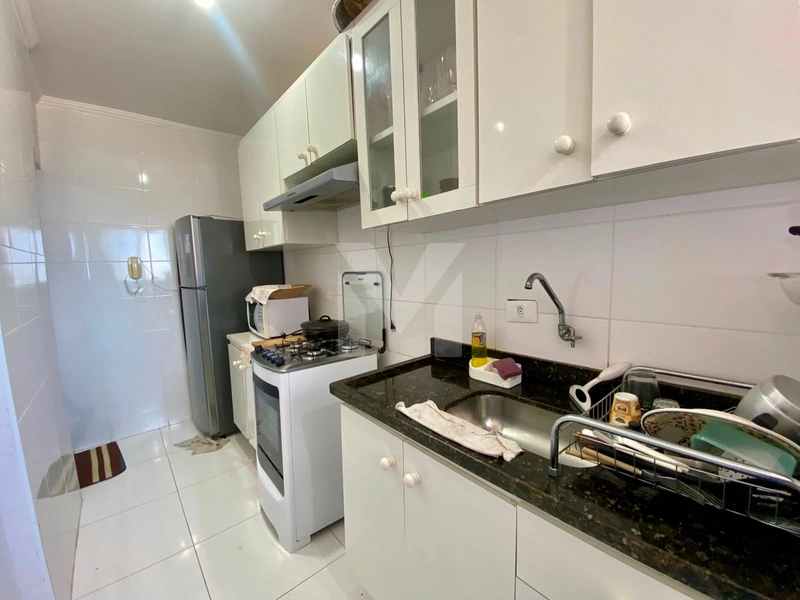 Apartamento no Canto do Forte com Vista Mar apenas 200m da praia: 8ª foto da galeria de imagens do imóvel
