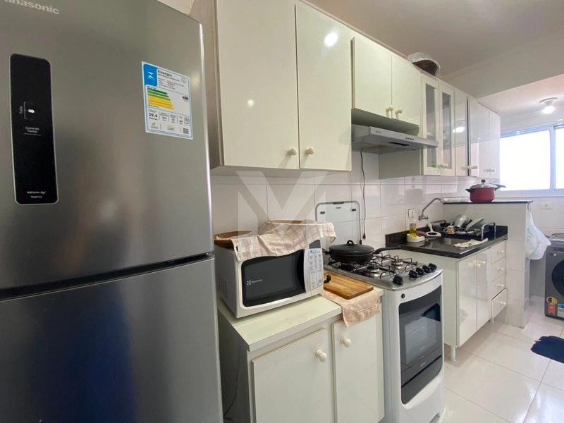 Apartamento no Canto do Forte com Vista Mar apenas 200m da praia: 7ª foto da galeria de imagens do imóvel