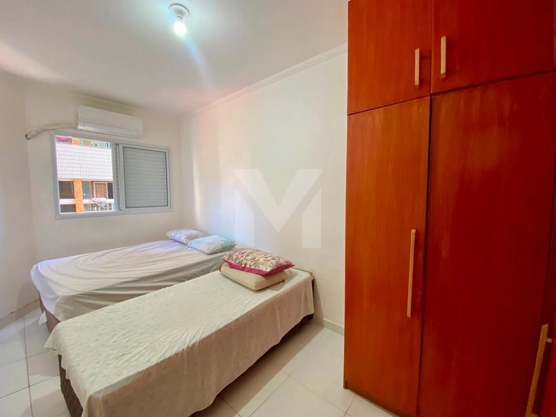 Apartamento no Canto do Forte com Vista Mar apenas 200m da praia: 9ª foto da galeria de imagens do imóvel