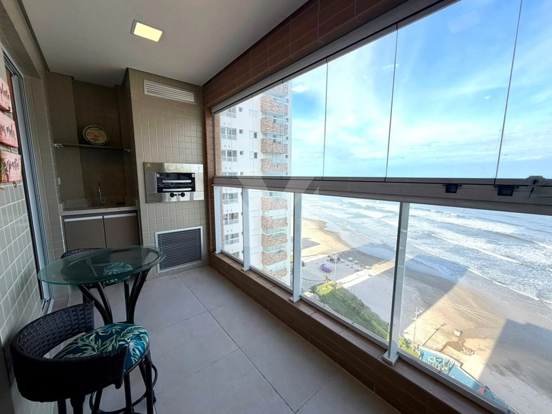 Apartamento frente na Praia grande, no bairro Caiçara: 21ª foto da galeria de imagens do imóvel