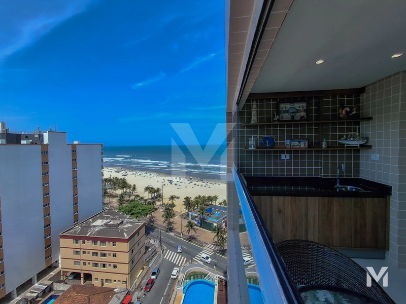 Apartamento frente mar á venda - Praia Grande: 2ª foto da galeria de imagens do imóvel