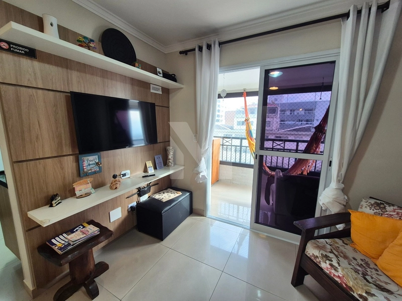 Apartamento mobiliado de 1 dor com suíte para locação na Guilhermina: 5ª foto da galeria de imagens do imóvel