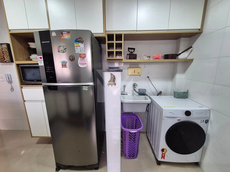 Apartamento mobiliado de 1 dor com suíte para locação na Guilhermina: 7ª foto da galeria de imagens do imóvel