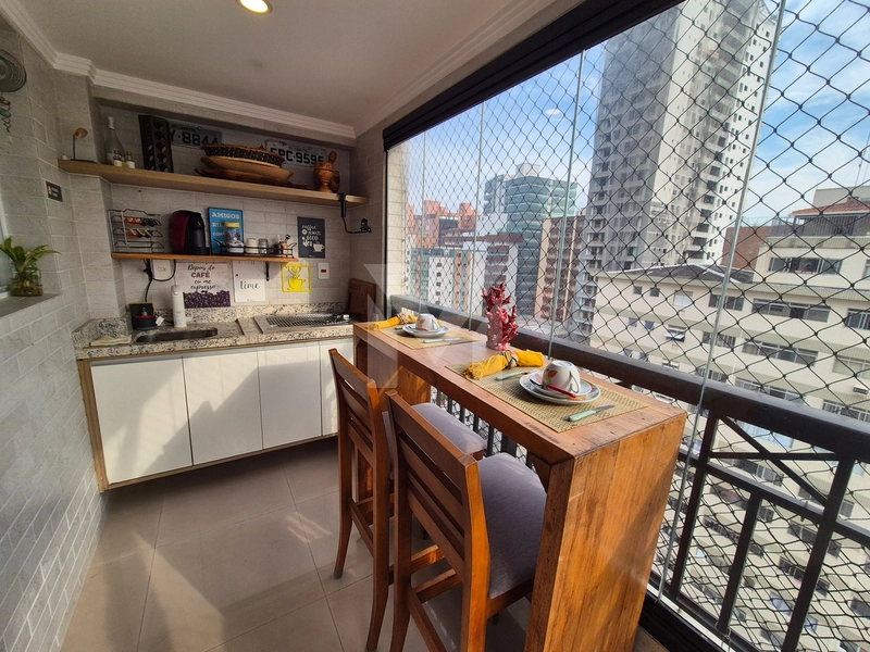 Apartamento mobiliado de 1 dor com suíte para locação na Guilhermina
