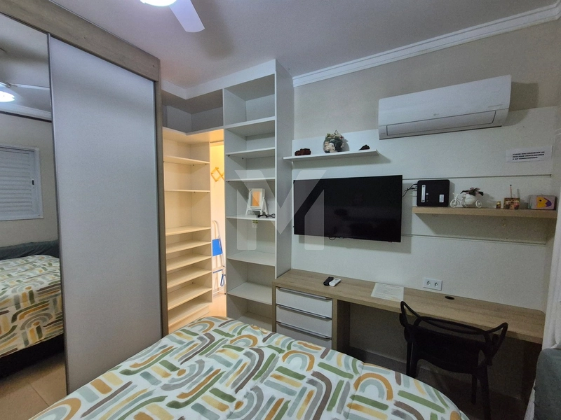 Apartamento mobiliado de 1 dor com suíte para locação na Guilhermina: 17ª foto da galeria de imagens do imóvel