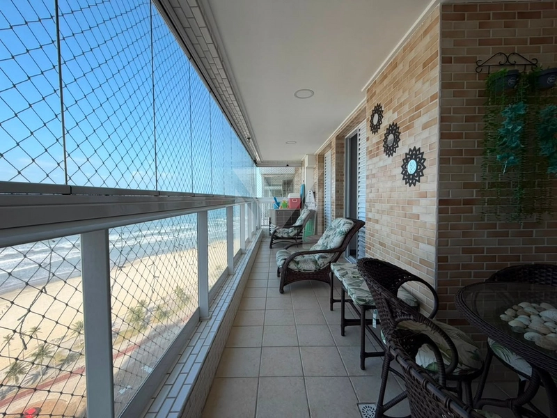 Apartamento pé na areia no bairro Mirim: 10ª foto da galeria de imagens do imóvel