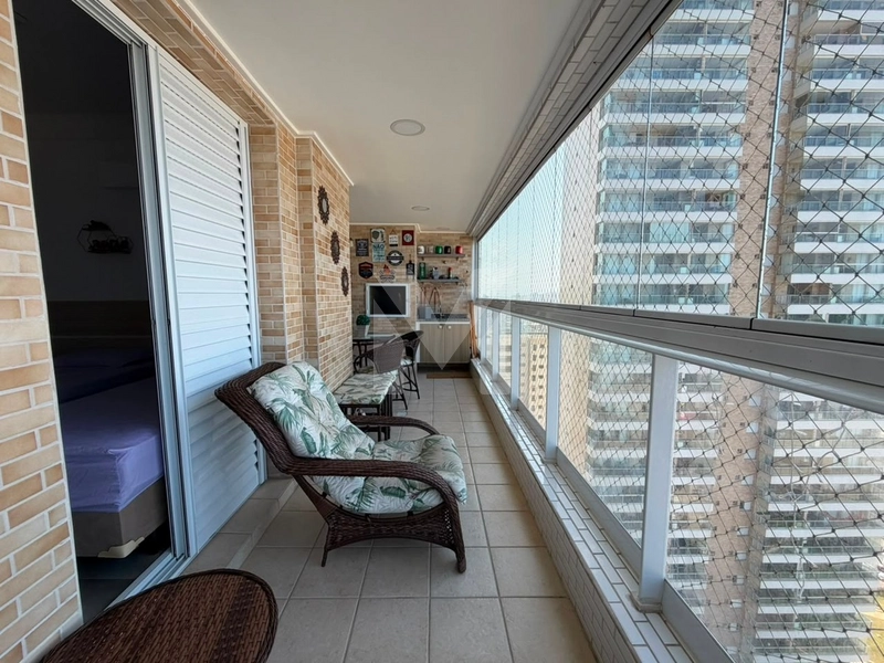 Apartamento pé na areia no bairro Mirim: 11ª foto da galeria de imagens do imóvel