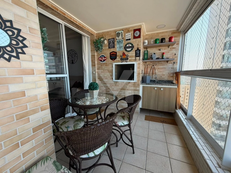 Apartamento pé na areia no bairro Mirim: 15ª foto da galeria de imagens do imóvel