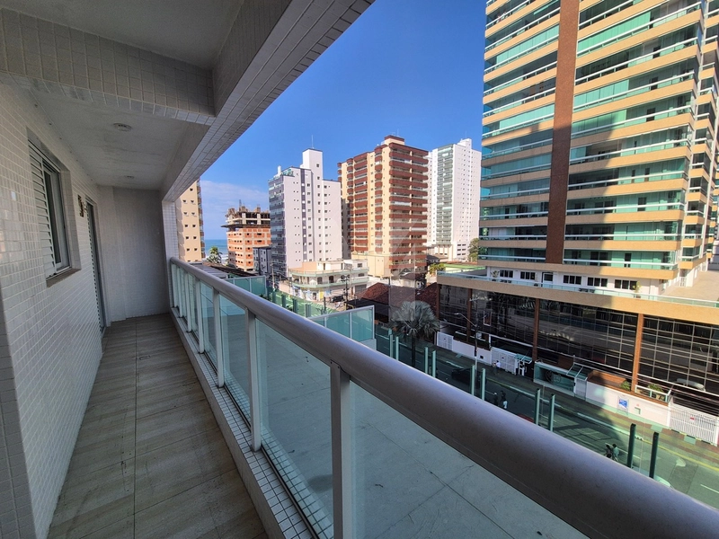 Apartamento de 2 Dormitórios p/ Locação na Vila Caiçara – Praia Grande: 1ª foto da galeria de imagens do imóvel