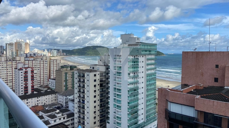 Apartamento com vista mar , 2 dorms, 1 suíte, 1 vaga, Guilhermina: 11ª foto da galeria de imagens do imóvel