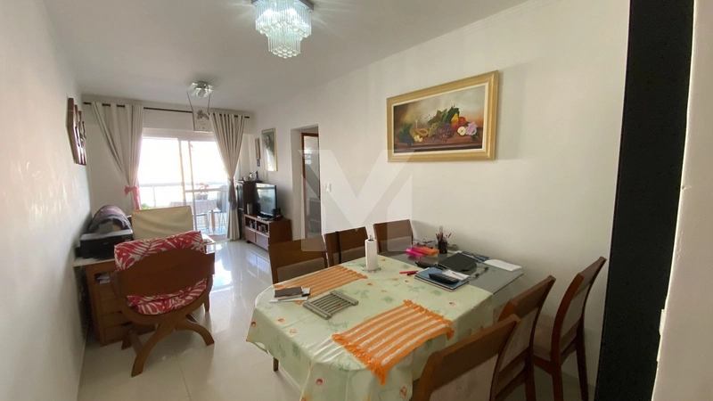 Apartamento com vista mar , 2 dorms, 1 suíte, 1 vaga, Guilhermina: 2ª foto da galeria de imagens do imóvel