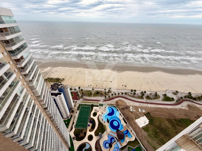 Apartamento pé na areia 2 dormitporios na Vila Mirim: 3ª foto da galeria de imagens do imóvel