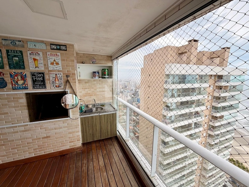 Apartamento pé na areia 2 dormitporios na Vila Mirim: 22ª foto da galeria de imagens do imóvel