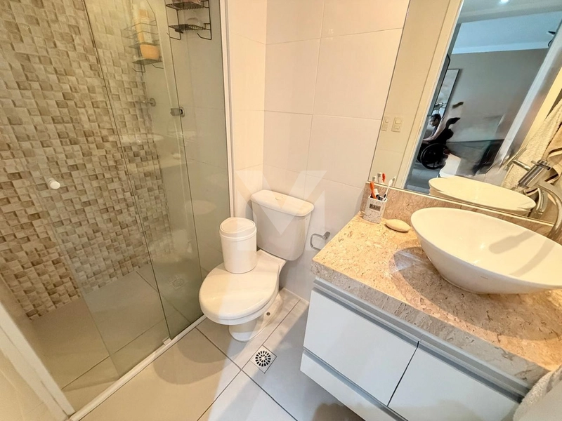 Apartamento pé na areia 2 dormitporios na Vila Mirim: 24ª foto da galeria de imagens do imóvel