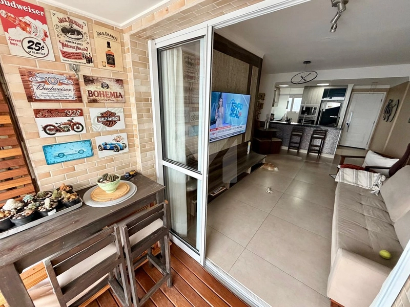 Apartamento pé na areia 2 dormitporios na Vila Mirim: 25ª foto da galeria de imagens do imóvel