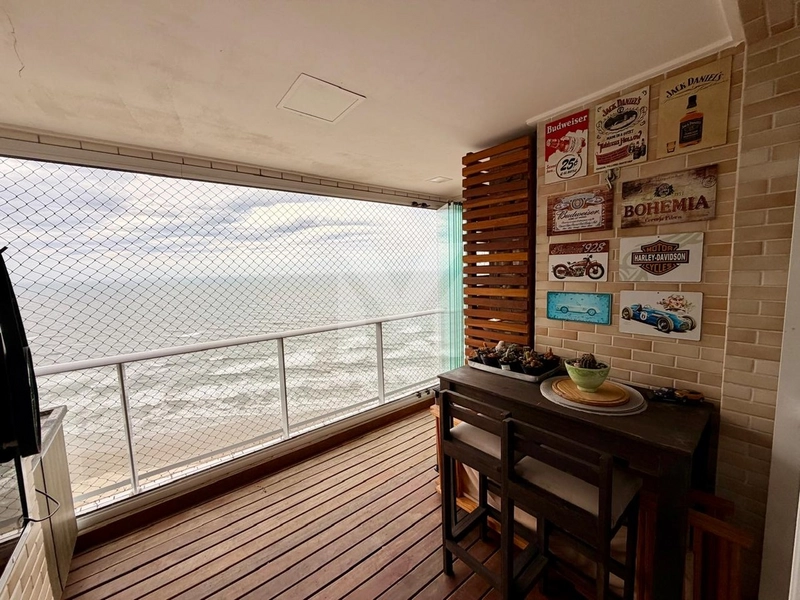 Apartamento pé na areia 2 dormitporios na Vila Mirim: 21ª foto da galeria de imagens do imóvel