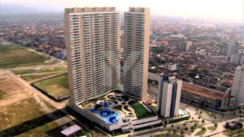 Apartamento Pé na areia 2 dormitórios na Vila Mirim.: 2ª foto da galeria de imagens do imóvel