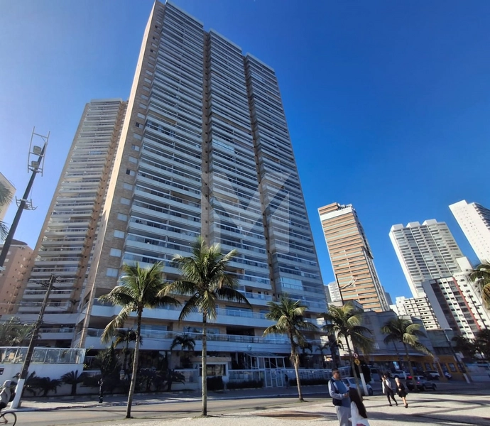 Apartamento frente total para mar na Guilhermina: 2ª foto da galeria de imagens do imóvel