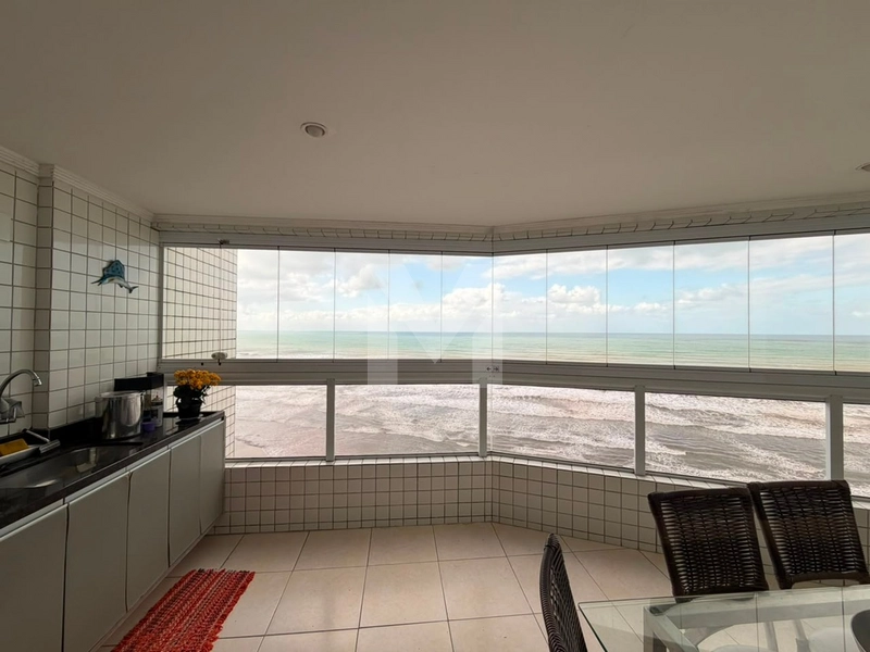 Apartamento frente mar na cidade de Mongaguá: 2ª foto da galeria de imagens do imóvel