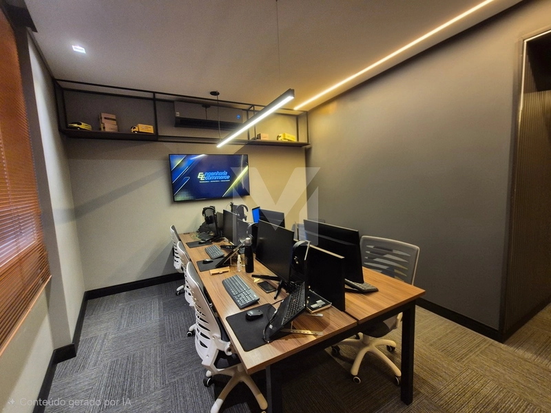 Sala Comercial Equipada à Venda — Centro de Praia Grande: 9ª foto da galeria de imagens do imóvel