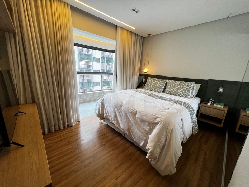 2 suítes - Mobiliado, decorado e com vista mar , no CANTO DO FORTE.: 2ª foto da galeria de imagens do imóvel