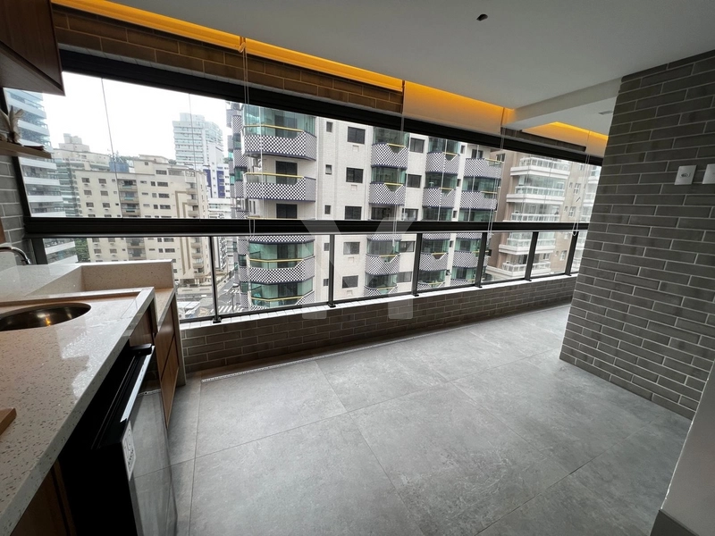 2 suítes - Mobiliado, decorado e com vista mar , no CANTO DO FORTE.: 10ª foto da galeria de imagens do imóvel