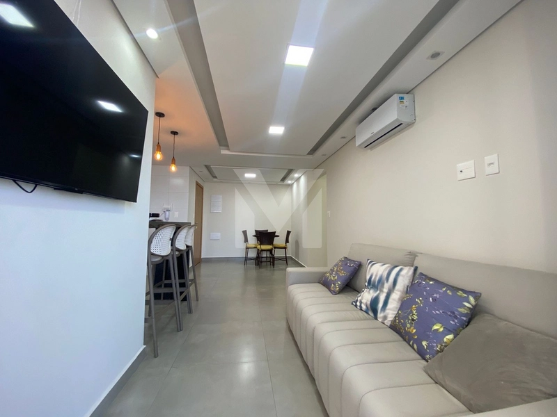 Apartamento dois dormitórios sendo uma suíte, Frente Mar, Praia Grande: 7ª foto da galeria de imagens do imóvel