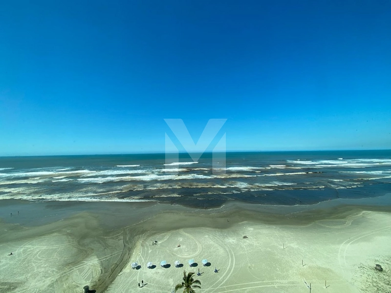 Apartamento frente mar, 3 dormitórios sendo uma suíte, Praia Grande.