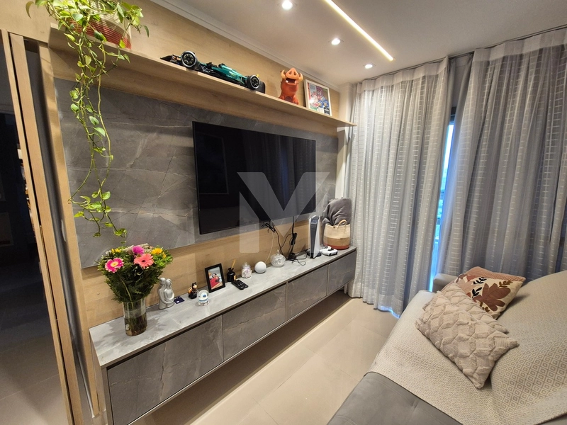 Apartamento mobiliado com 2 quartos, no Boqueirão: 1ª foto da galeria de imagens do imóvel