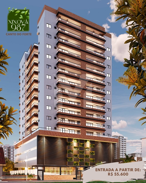 Conheça o mais novo LANÇAMENTO do CANTO DO FORTE: 1ª foto da galeria de imagens do imóvel