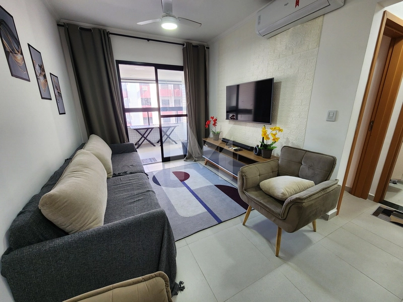Locação Temporária – Apartamento 2 Dormitórios | Canto do Forte – PG: 1ª foto da galeria de imagens do imóvel