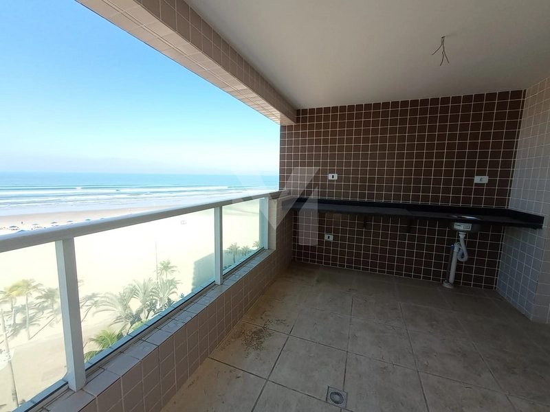 Apartamento Frente Mar 3 Quartos na Vila Mirim Praia Grande: 4ª foto da galeria de imagens do imóvel