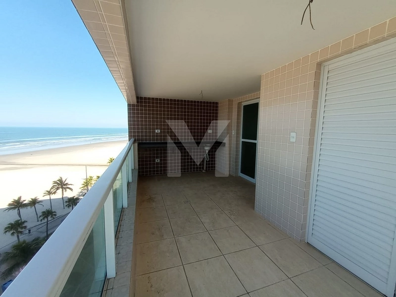 Apartamento Frente Mar 3 Quartos na Vila Mirim Praia Grande: 3ª foto da galeria de imagens do imóvel
