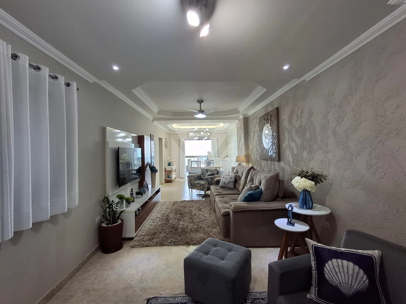 Apartamento 2 dormitórios mobiliado e frente para o mar: 14ª foto da galeria de imagens do imóvel