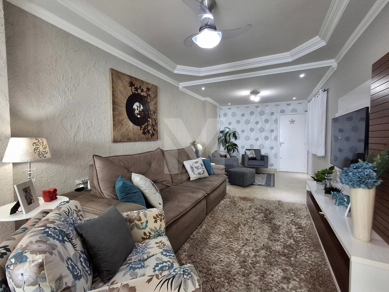 Apartamento 2 dormitórios mobiliado e frente para o mar: 12ª foto da galeria de imagens do imóvel