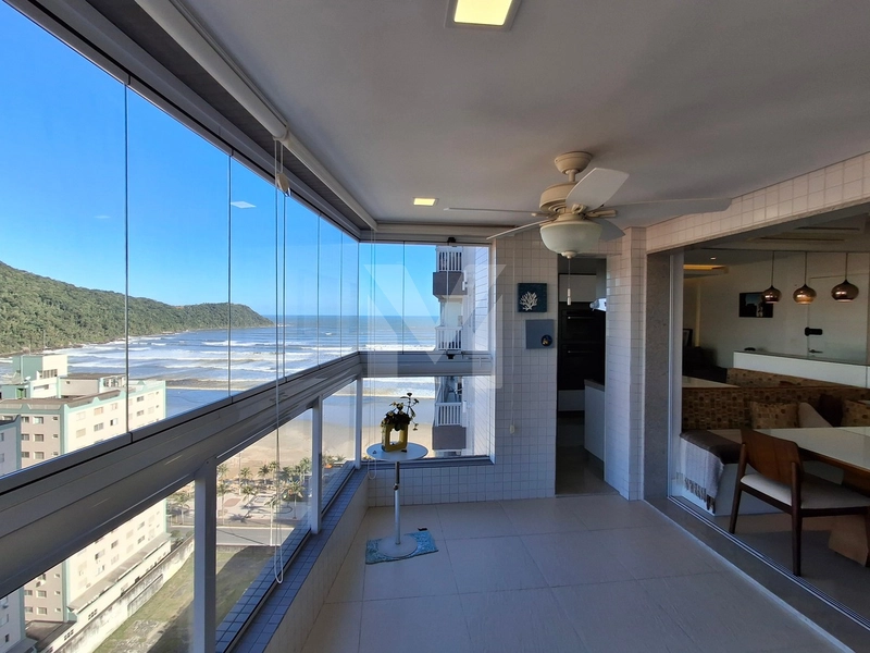 Lindo apartamento de 3 quartos e vista mar no Canto do Forte: 1ª foto da galeria de imagens do imóvel