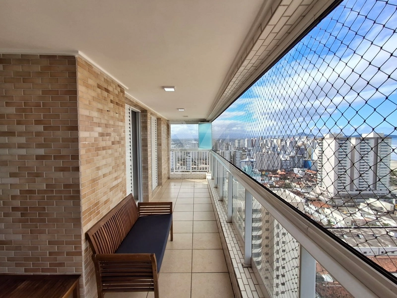 Apartamento frente para o mar com 3 dormitórios e lazer de clube: 6ª foto da galeria de imagens do imóvel