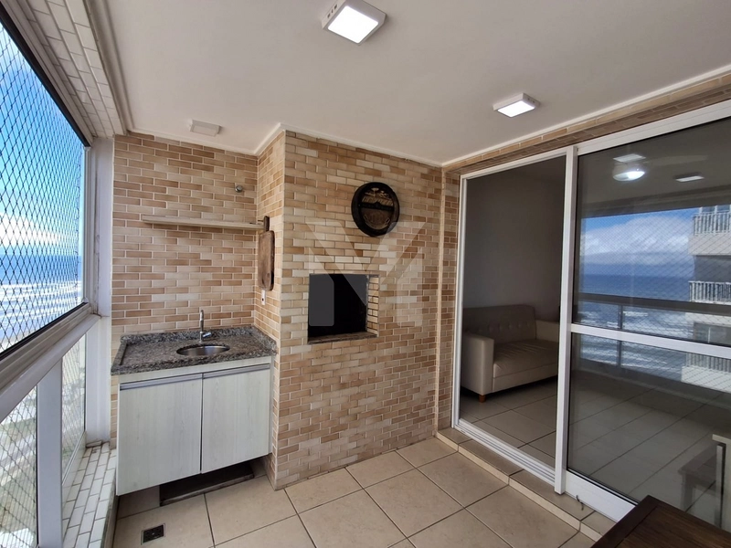 Apartamento frente para o mar com 3 dormitórios e lazer de clube: 5ª foto da galeria de imagens do imóvel
