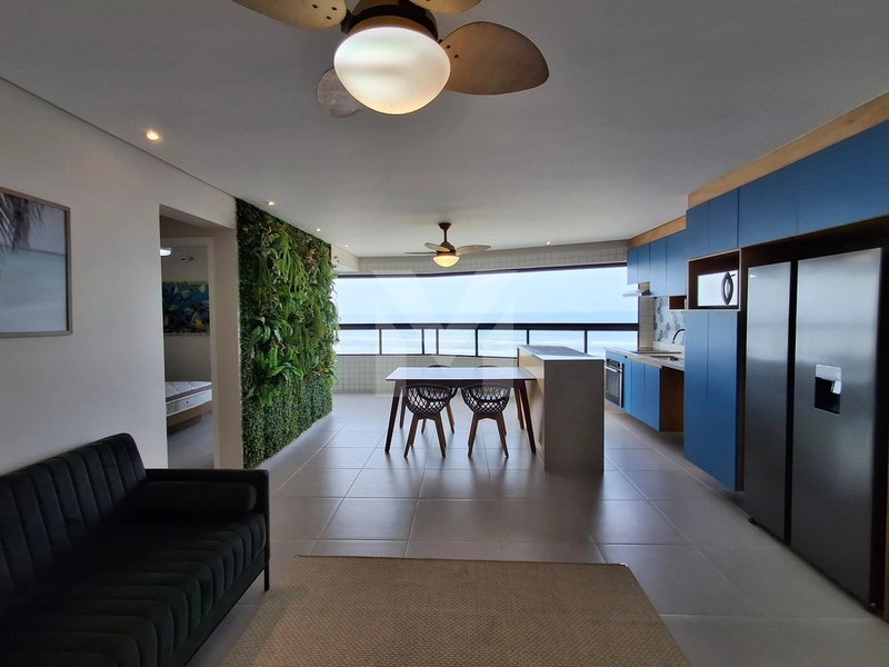 Lindo apartamento de 2 dormitórios frente total para o mar: 5ª foto da galeria de imagens do imóvel
