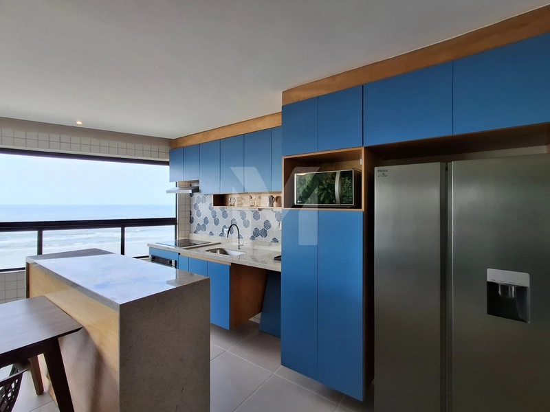 Lindo apartamento de 2 dormitórios frente total para o mar: 12ª foto da galeria de imagens do imóvel