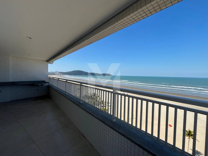Apartamento 02 Quartos FRENTE MAR! Vila Guilhermina Praia Grande -SP: 1ª foto da galeria de imagens do imóvel