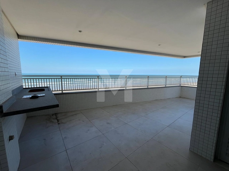 Apartamento 02 Quartos FRENTE MAR! Vila Guilhermina Praia Grande -SP: 2ª foto da galeria de imagens do imóvel