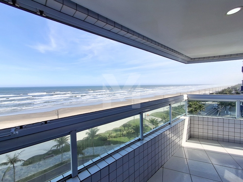 Apartamento frente mar 2 dormitórios e sacada gourmet por R$ 550 mil: 9ª foto da galeria de imagens do imóvel
