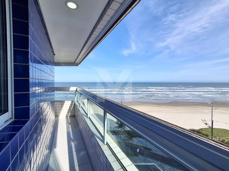 Apartamento frente mar 2 dormitórios e sacada gourmet por R$ 550 mil: 7ª foto da galeria de imagens do imóvel